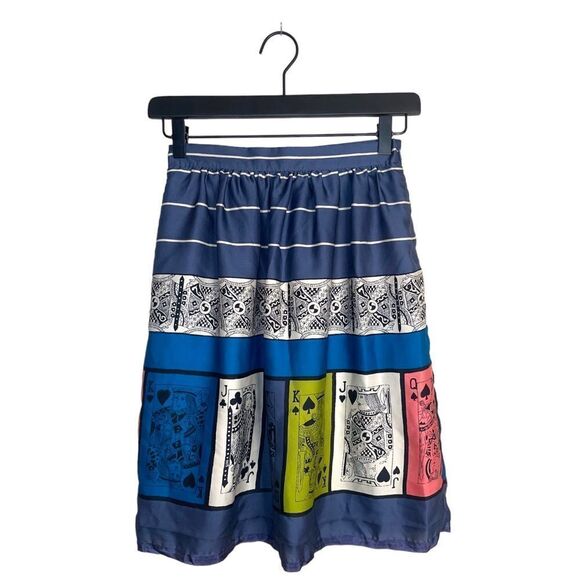 Anthropologie Edme and Estylle Pinochle Pleated Skirt - Picture 3 of 15